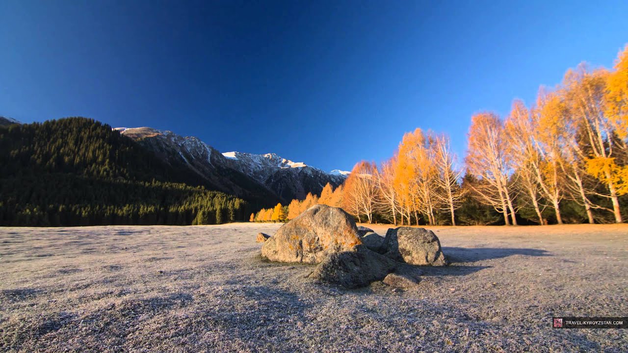 Kyrgyzstan All Over The Country - short time lapse movie