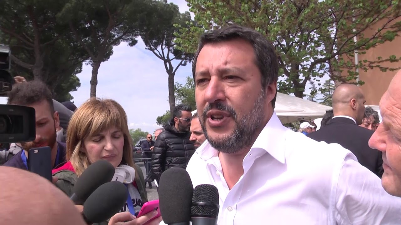 Il Primo Maggio di Matteo Salvini