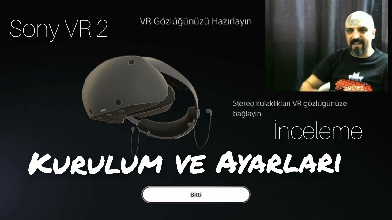 PLAYSTATİON VR2 KURULUM - SANAL GERÇEKLİK GÖZLÜĞÜ
