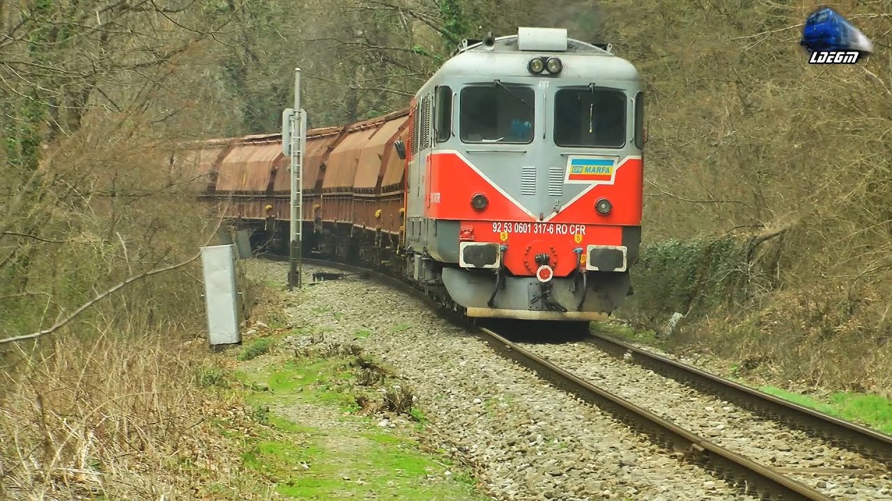 Trenuri de Călători&Marfă/Passenger&Freight Trains in Defileul Crișului Repede Canyon 22 March 2020