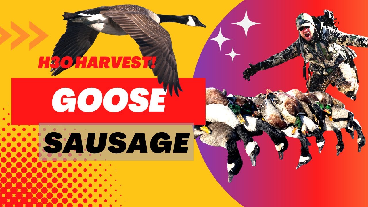 H3O Kitchen - Smoked Goose Sausage
