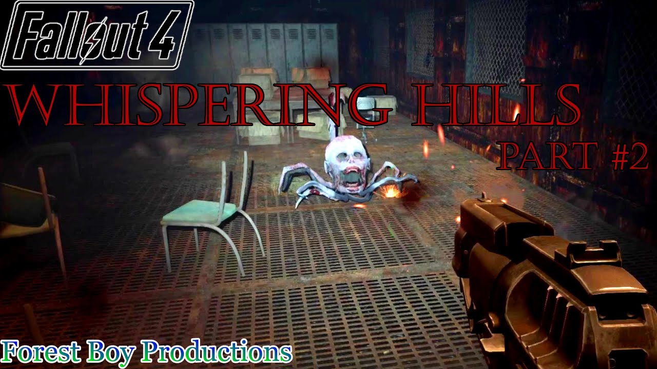 Whispering hills #2 - The School (Fallout 4 Gameplay Overhaul Mod Playthrough)
