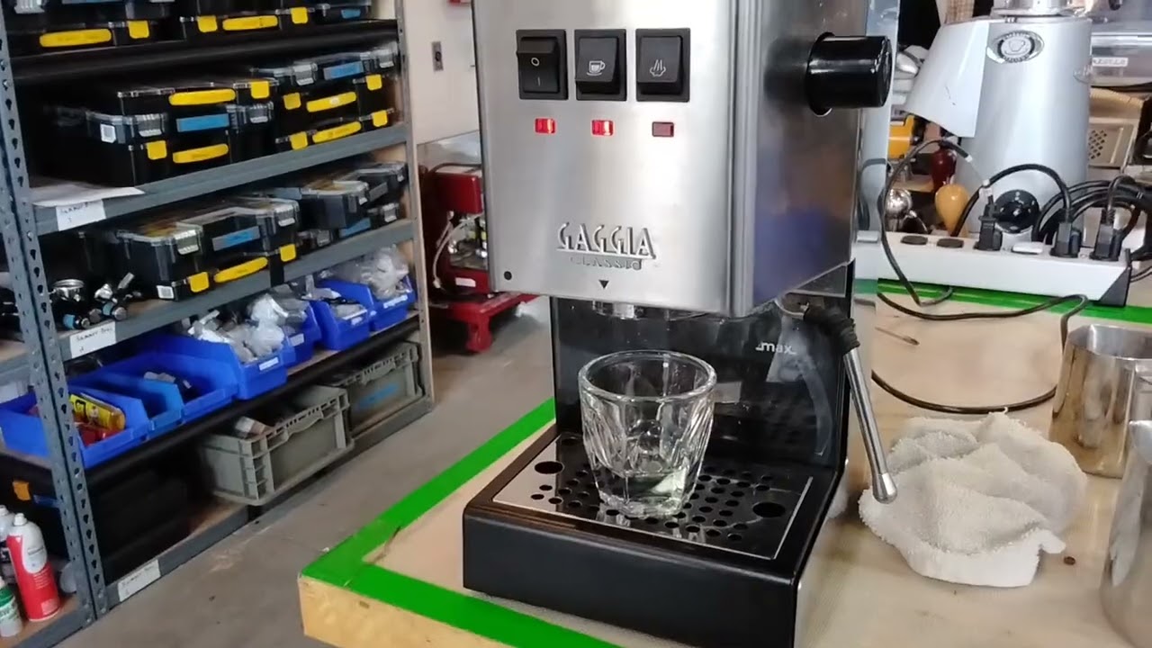 Gaggia Classic test