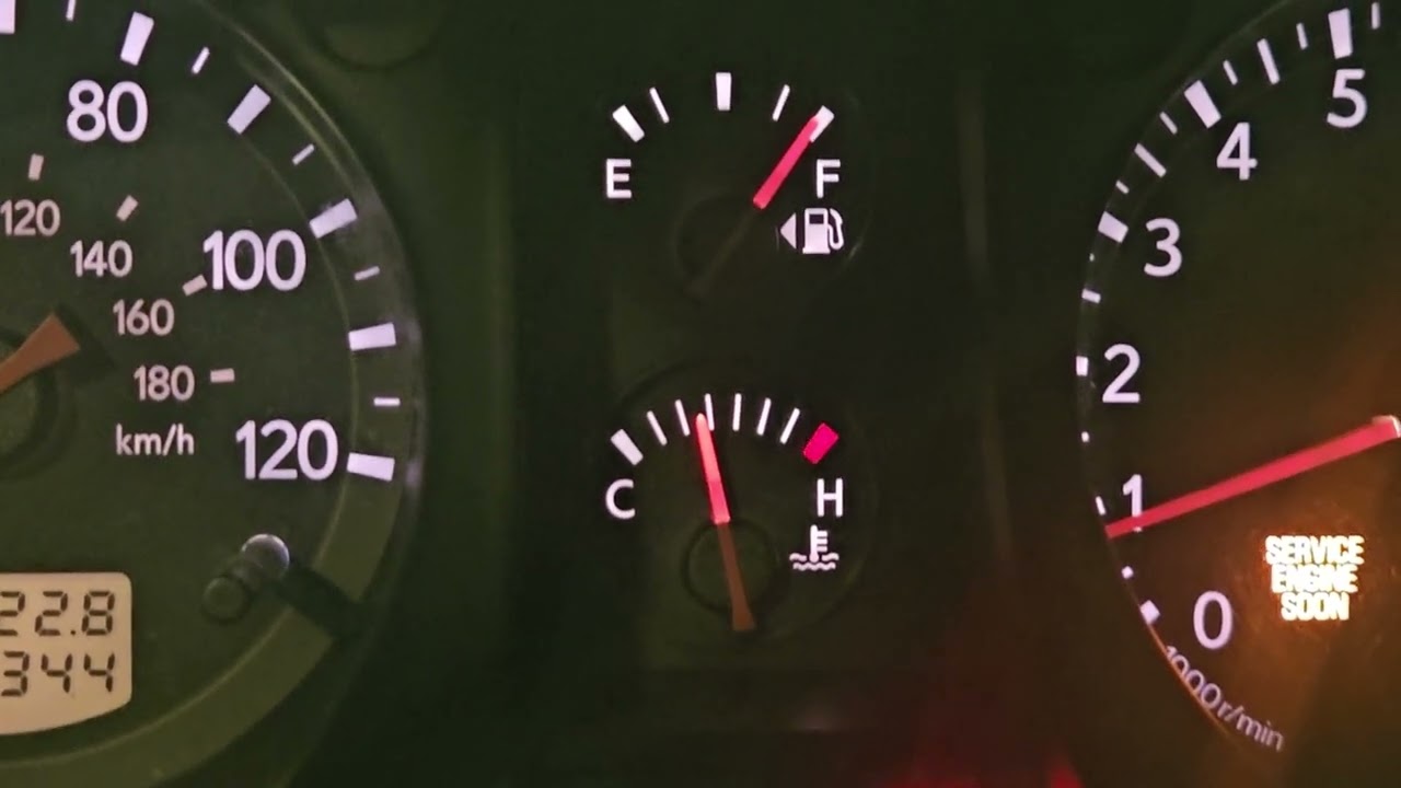 Mitsubishi Outlander 2006 - Temperatura del Motor