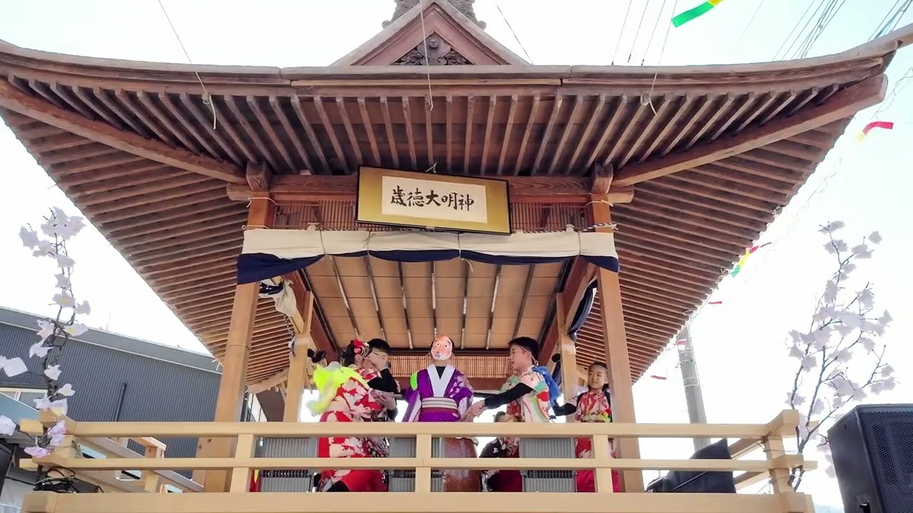 令和8年勝山左義長祭り・上郡子供囃子コンクール