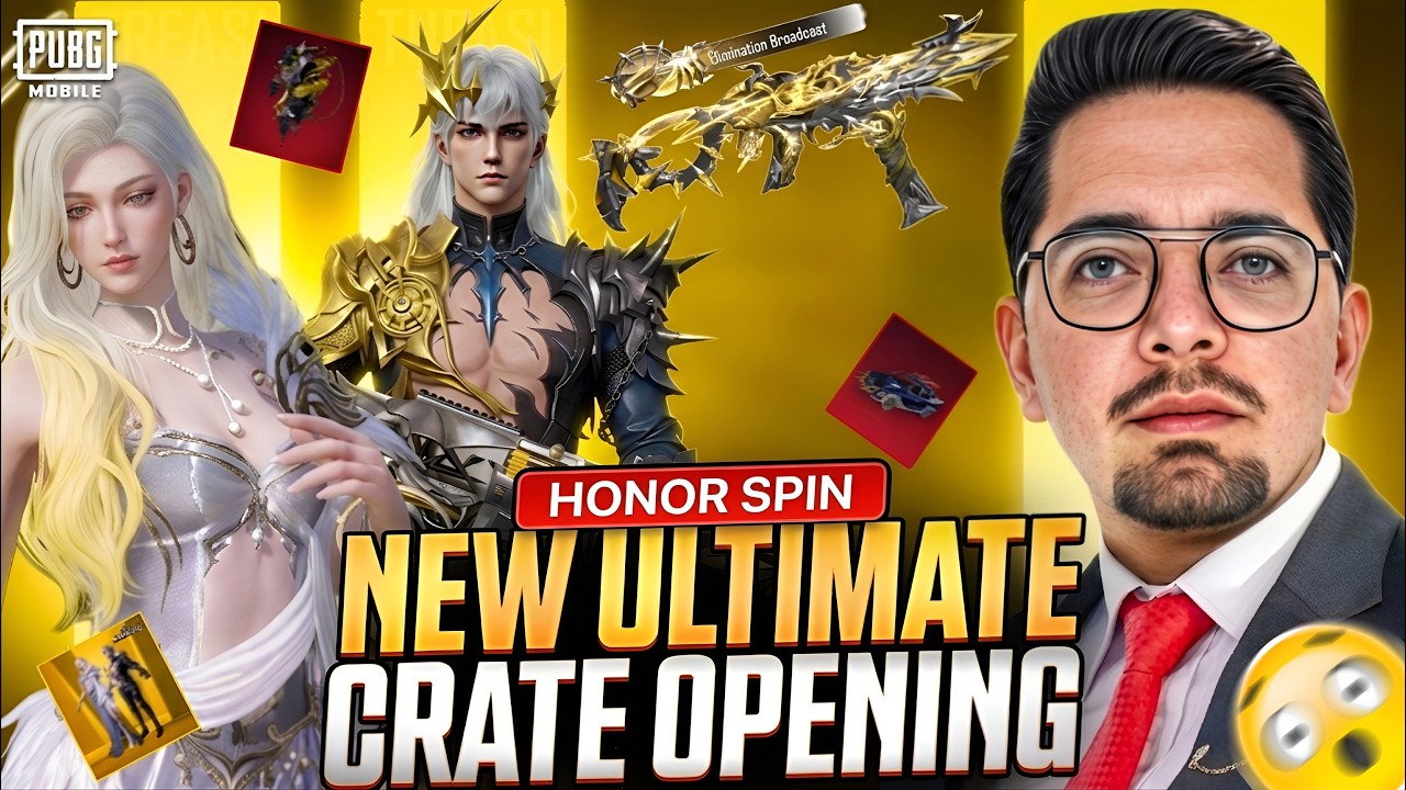 Потратил 50 000 UC на новый HONOR SPIN! Новый двухрежимный UMP прокачан до максимума 💸🔥 PUBG MOBI...