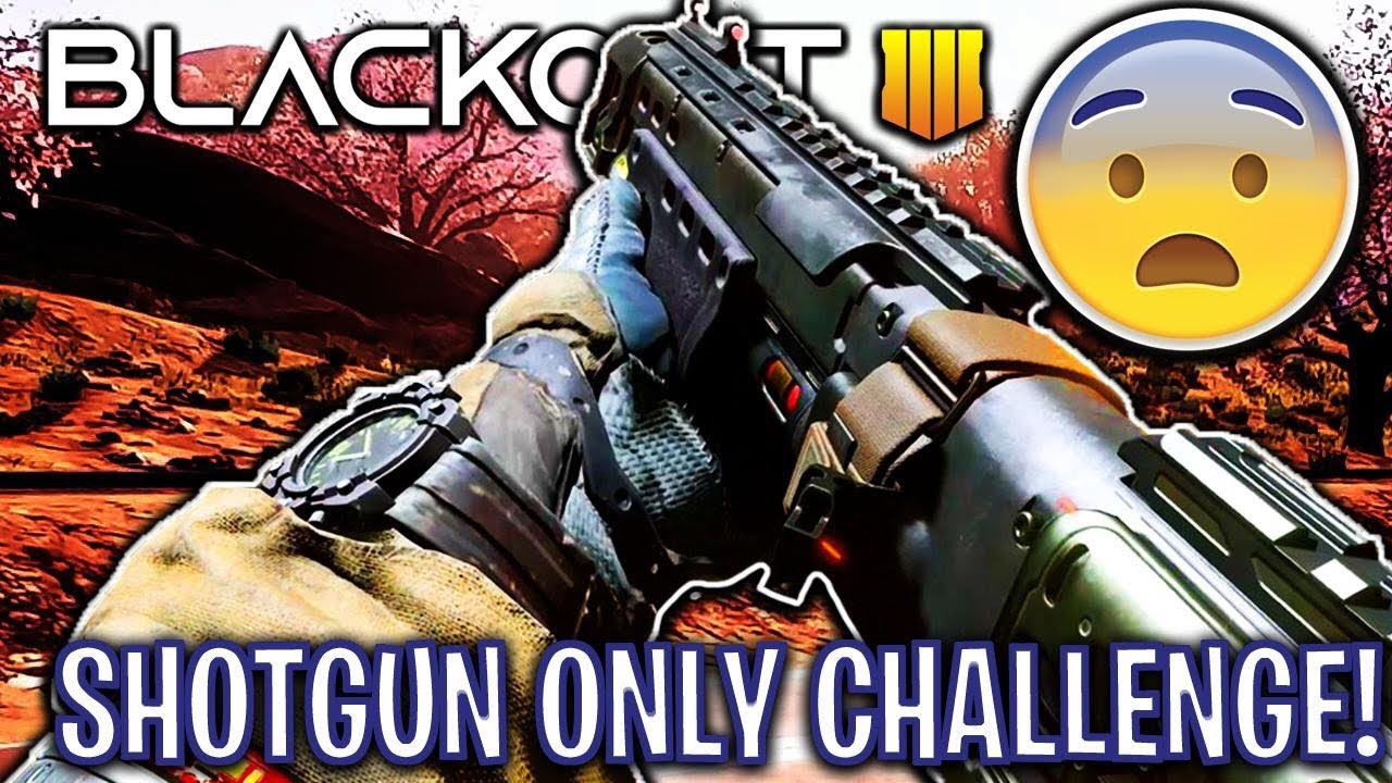 Испытание только с дробовиками в Call of Duty: Blackout! (Соло-игра с большим количеством убийств)