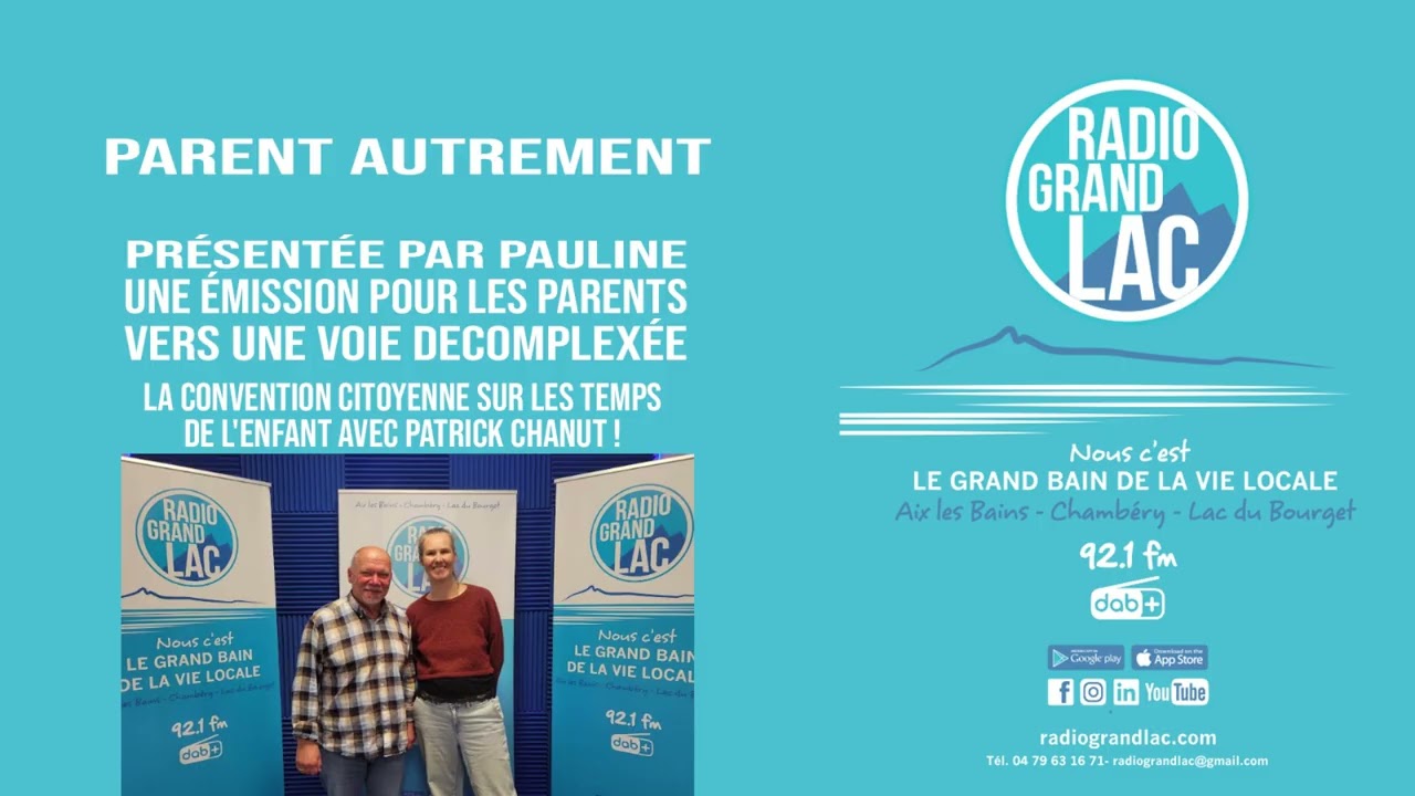 Parent autrement - Convention citoyenne sur les temps de l'enfant - Patrick Chanut - 25 / 02 / 2026