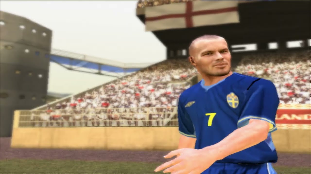UEFA Euro 2004 Portugal - England vs Sweden (PCSX2)