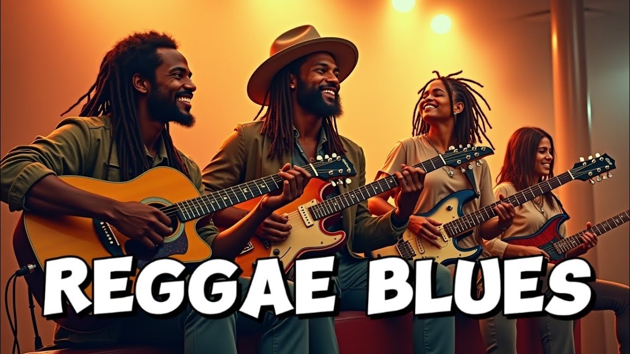 1 Hour of Smooth Reggae Blues & Jazz 🎶 Chillout Instrumental Background Music