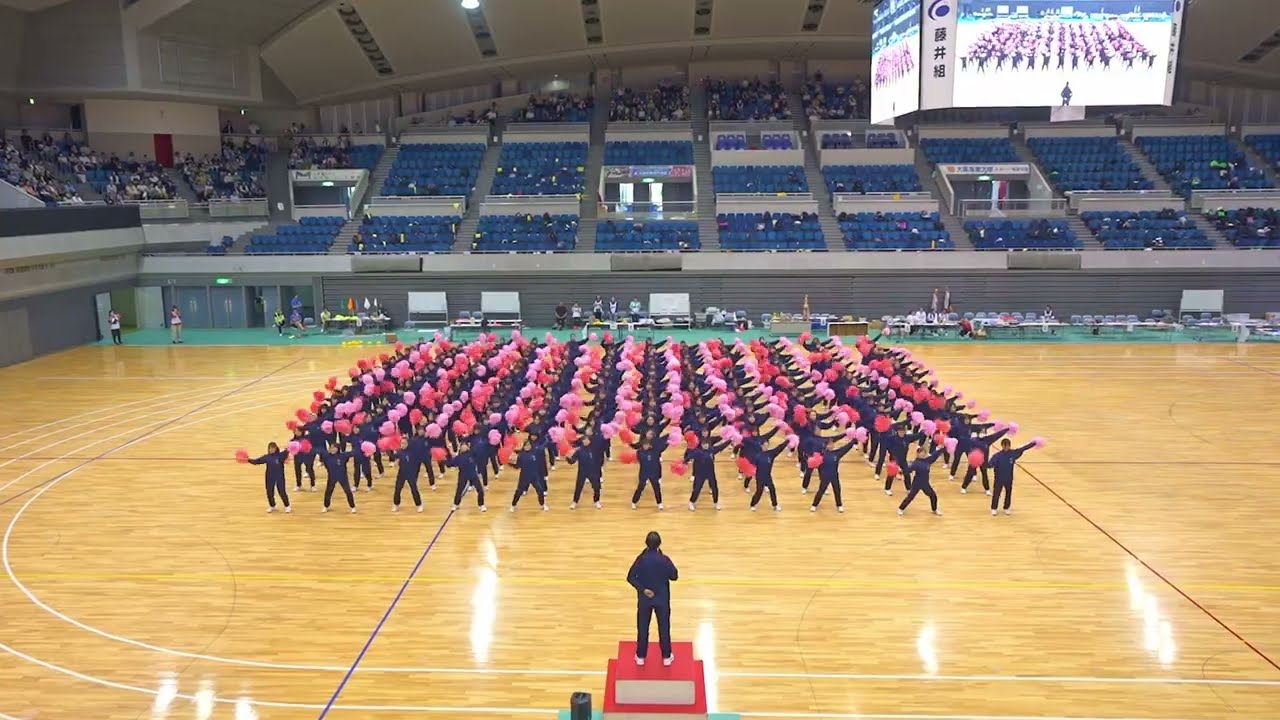 ２０２５年度体育大会 高校２年 応援合戦