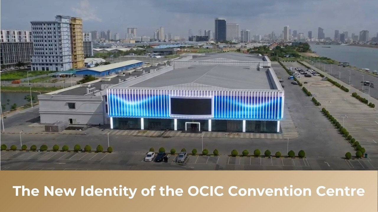A new chapter for the OCIC Convention Centre in Chroy Changvar Bay! ✨