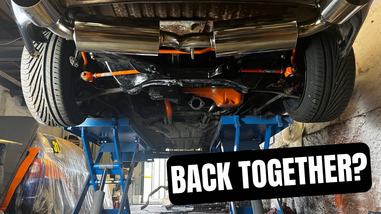 MR2 Assembly With Coilovers & Exhaust Install