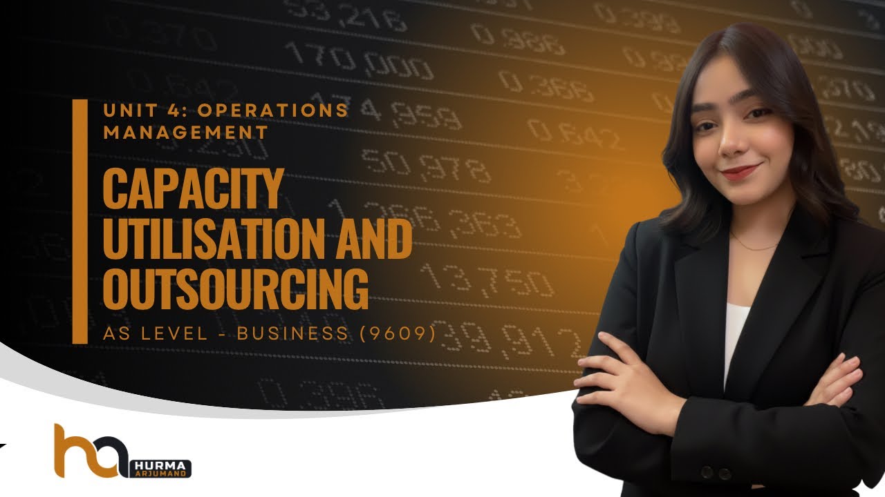 Capacity Utilisation & Outsourcing | AS Level Business 9609 