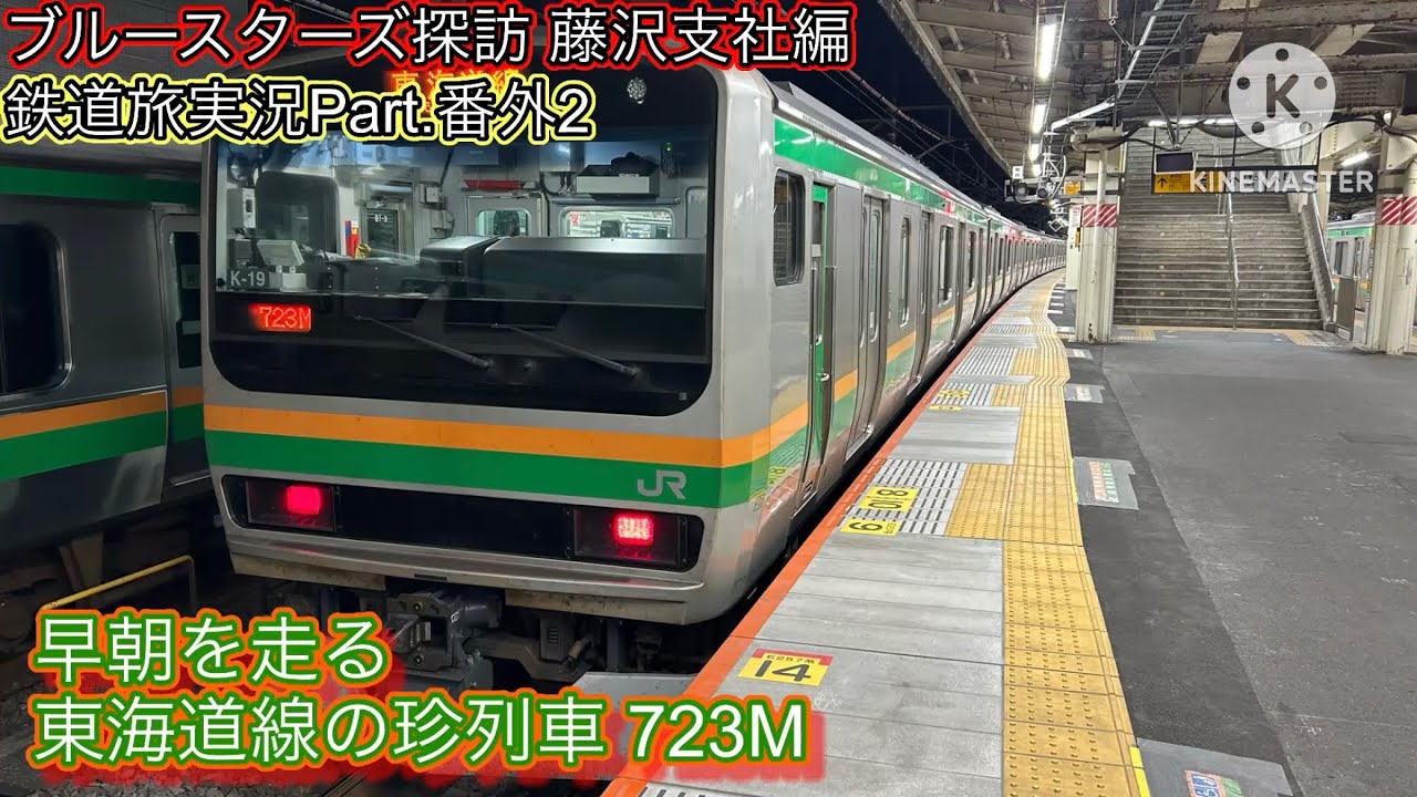 ブルースターズ探訪 藤沢支社編 早朝を走る東海道線の珍列車
