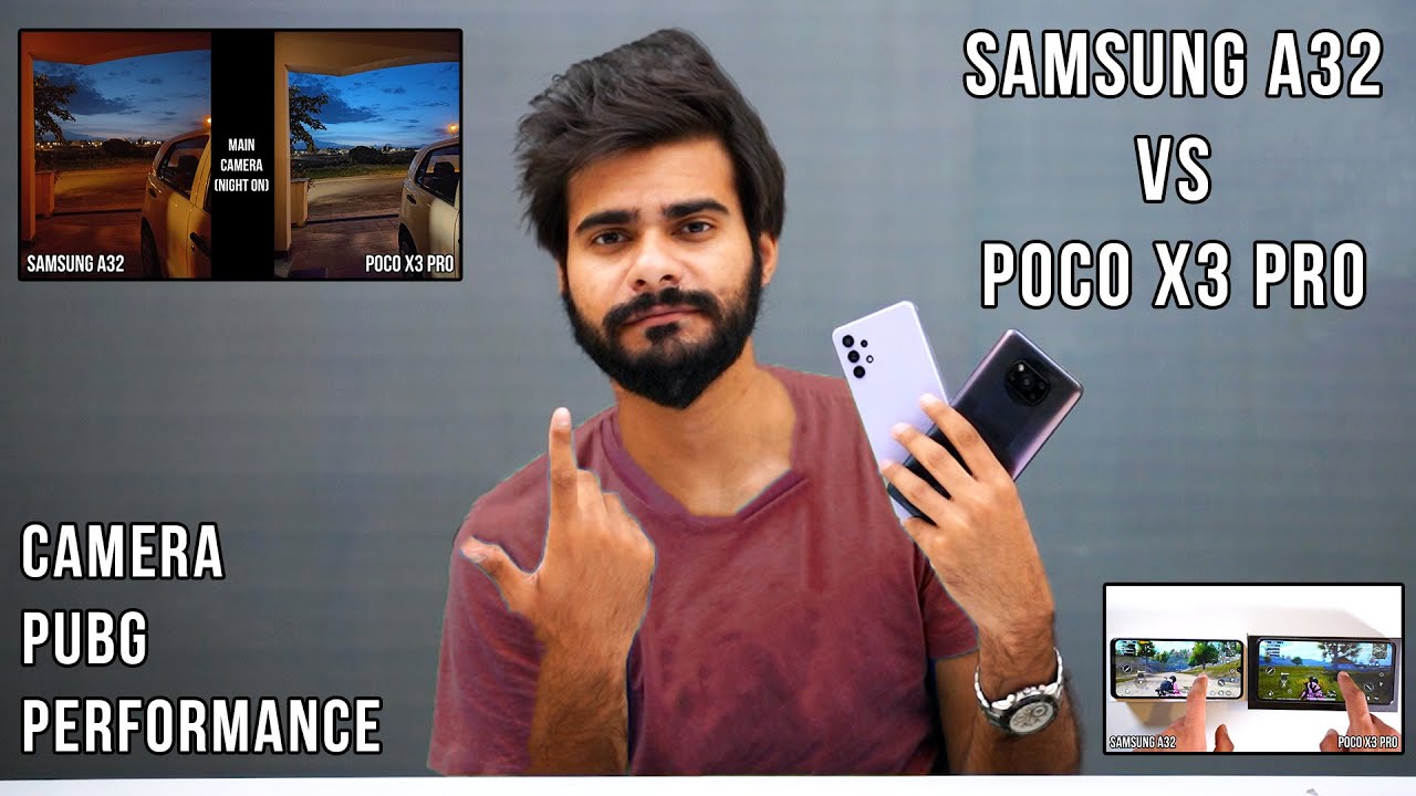 Poco X3 Pro VS Samsung A32 | Camera and Gaming Test | Which Ones Better Under 50 Thousand