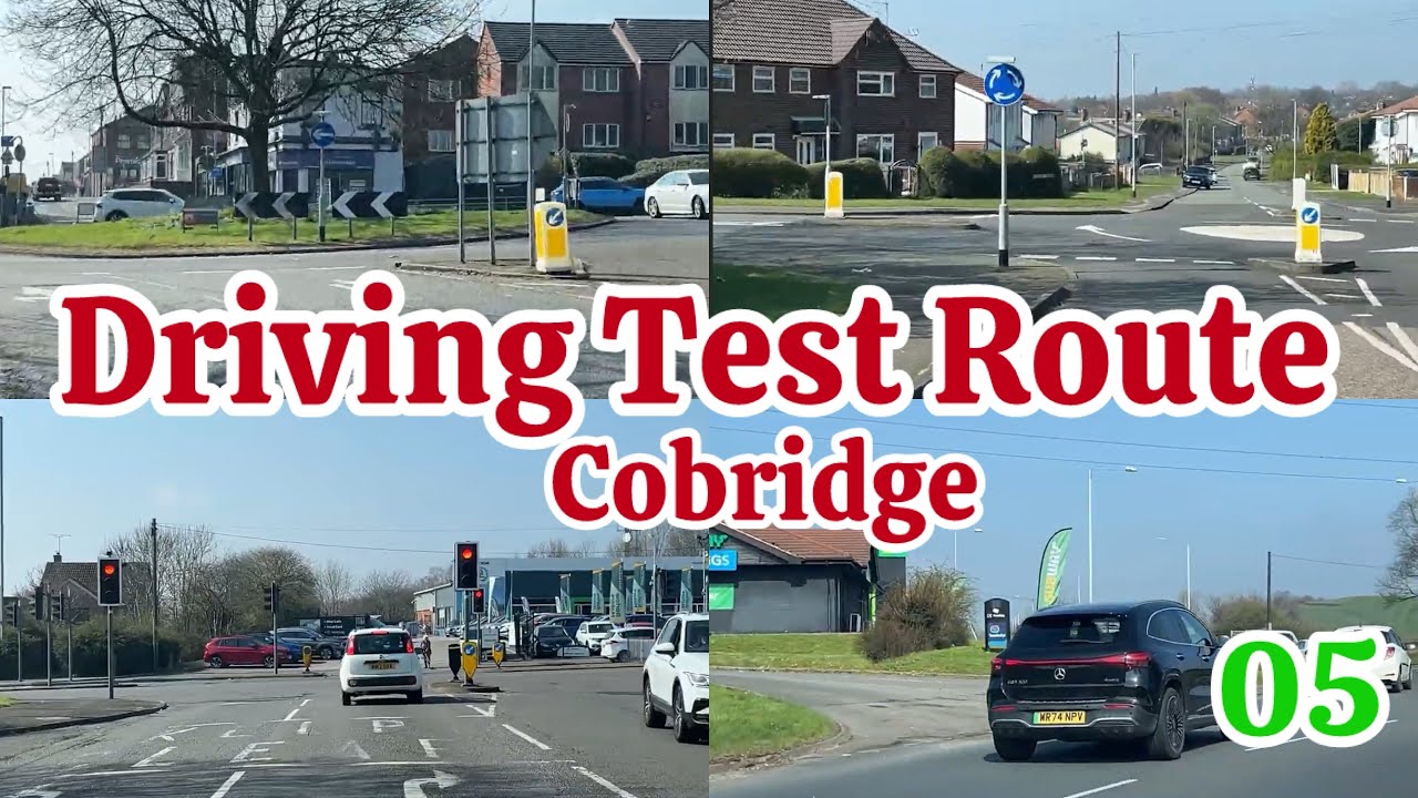 Driving Test Route 05 | Cobridge | Stoke-on-Trent | 2025