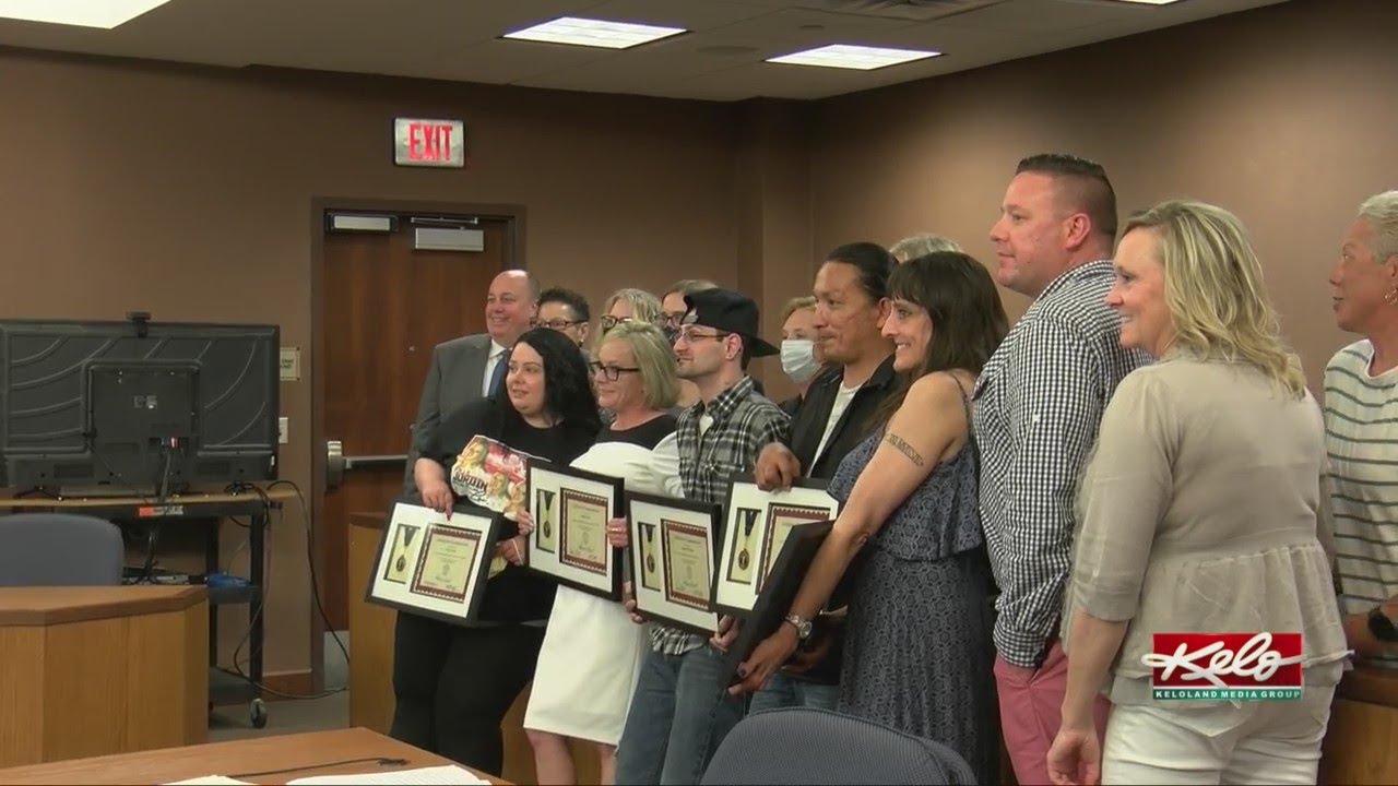Five drug court graduates celebrate more than two thousand days of combined sobriety