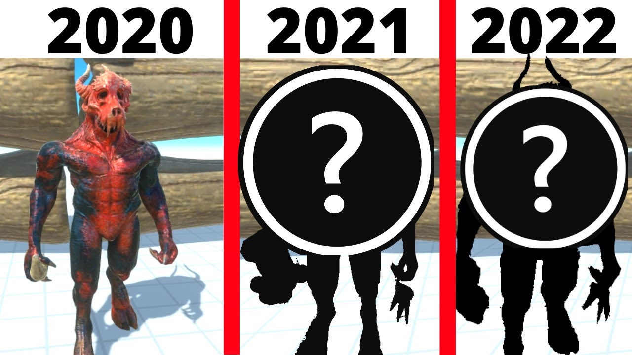 EVOLUTION OF KOZAROG IN ARBS  -  2020   2021   2022   -   ANIMAL REVOLT BATTLE SIMULATOR