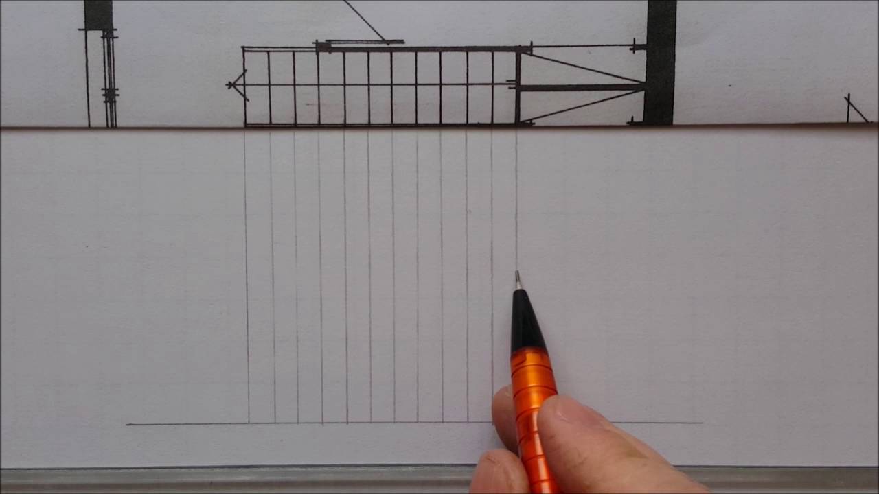 CORTE DE UNA ESCALERA