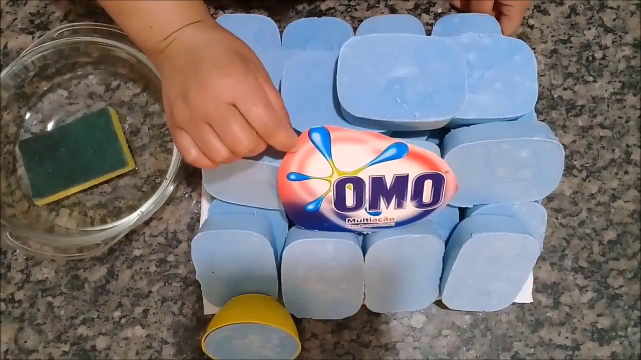 Sabão OMO em barra