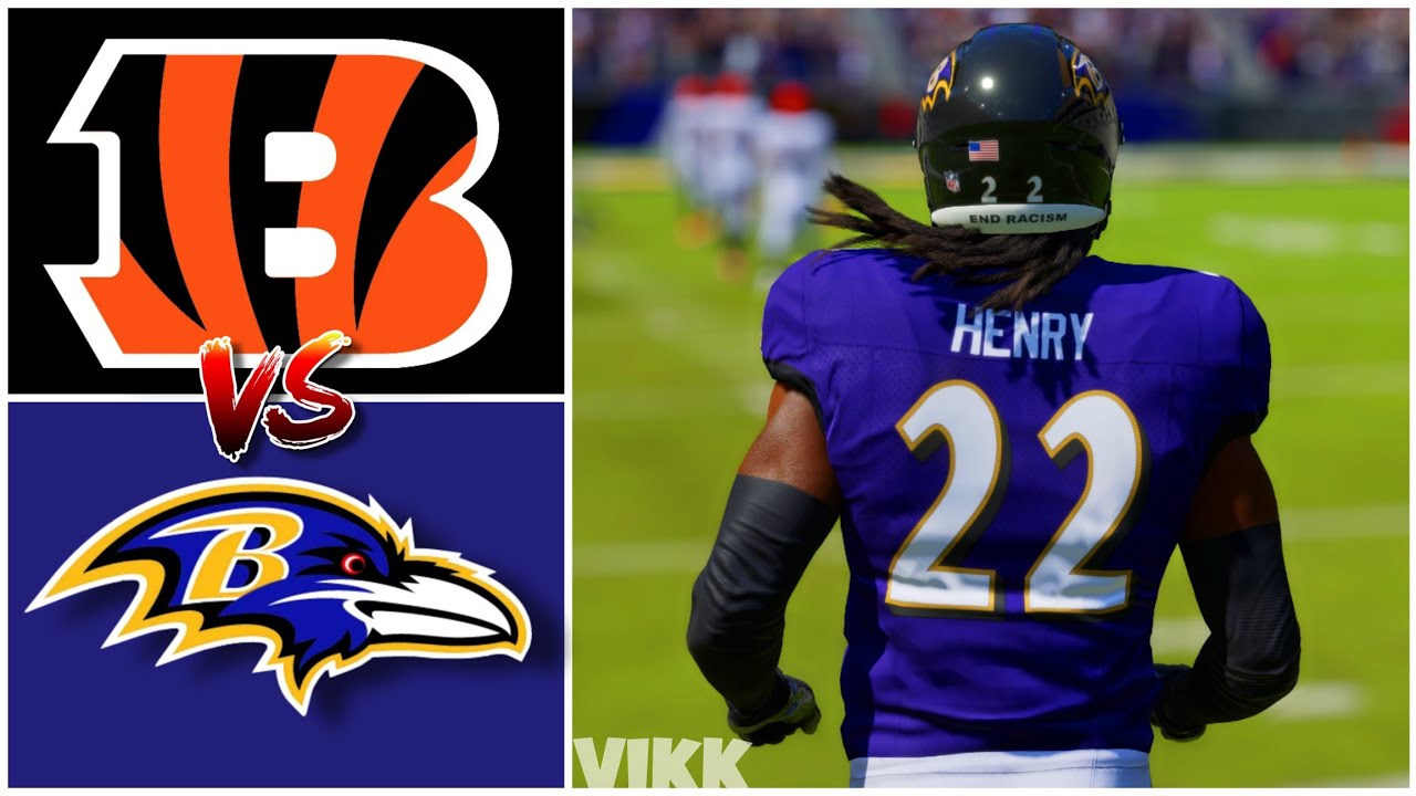 Bengals vs Ravens Simulation (Madden 24 Updated Rosters)