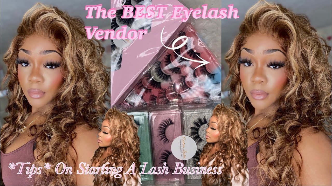 THE BEST EYELASH VENDOR! + TIPS ON STARTING YOUR LASH BUSINESS + TRY ON Ft. Carlina Lash Factory