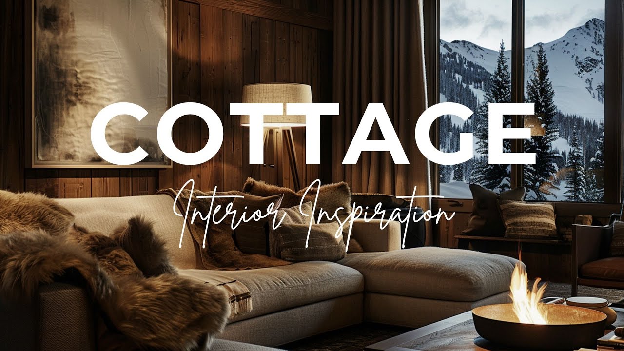 Creating LUXURY CHALET Aesthetics At Home | Interior Design Inspiration