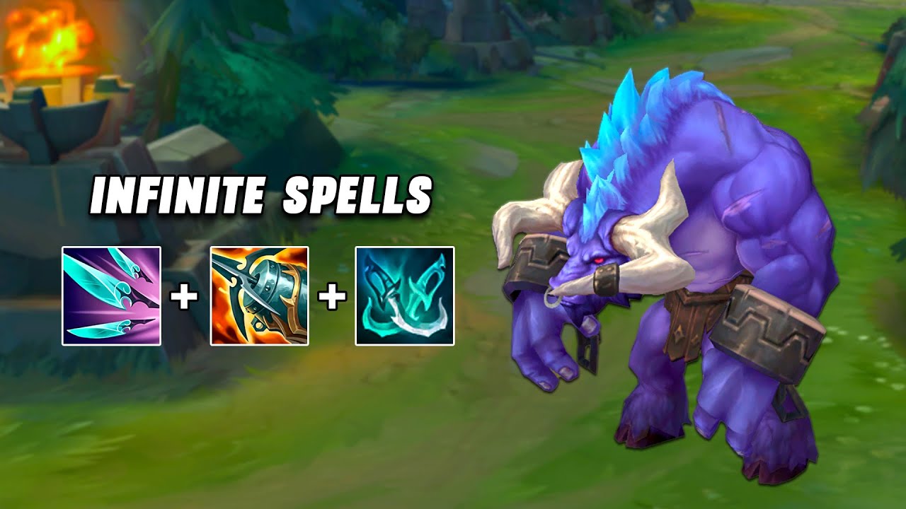 this AD alistar build is like urf...