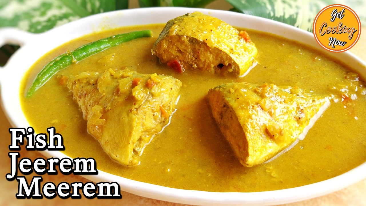Goan Fish Jeerem Meerem Recipe | Goan Fish Curry | Goan Mackerel / Bangda Jeerem Meerem