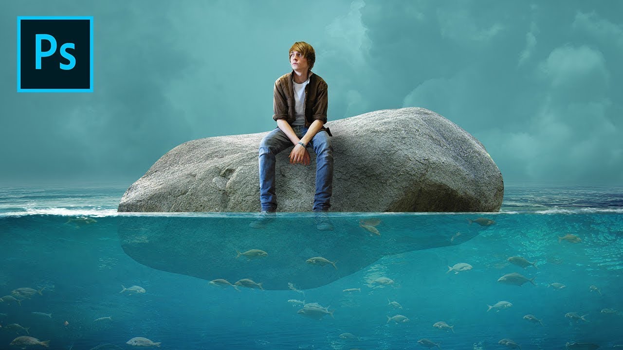 Photoshop Photo Manipulation Underwater Tutorial