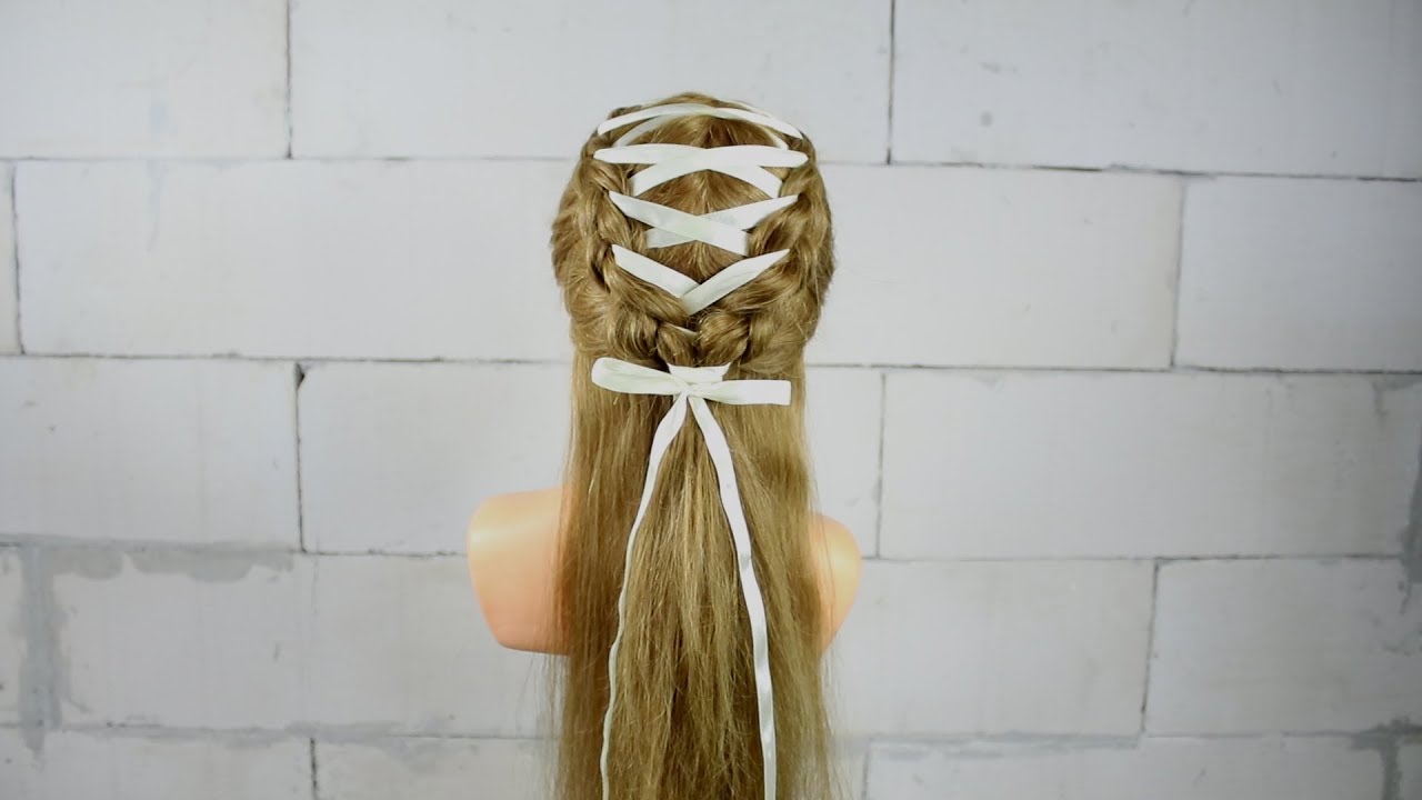 How To: Corset Braid Half up Dutch French Tutorial