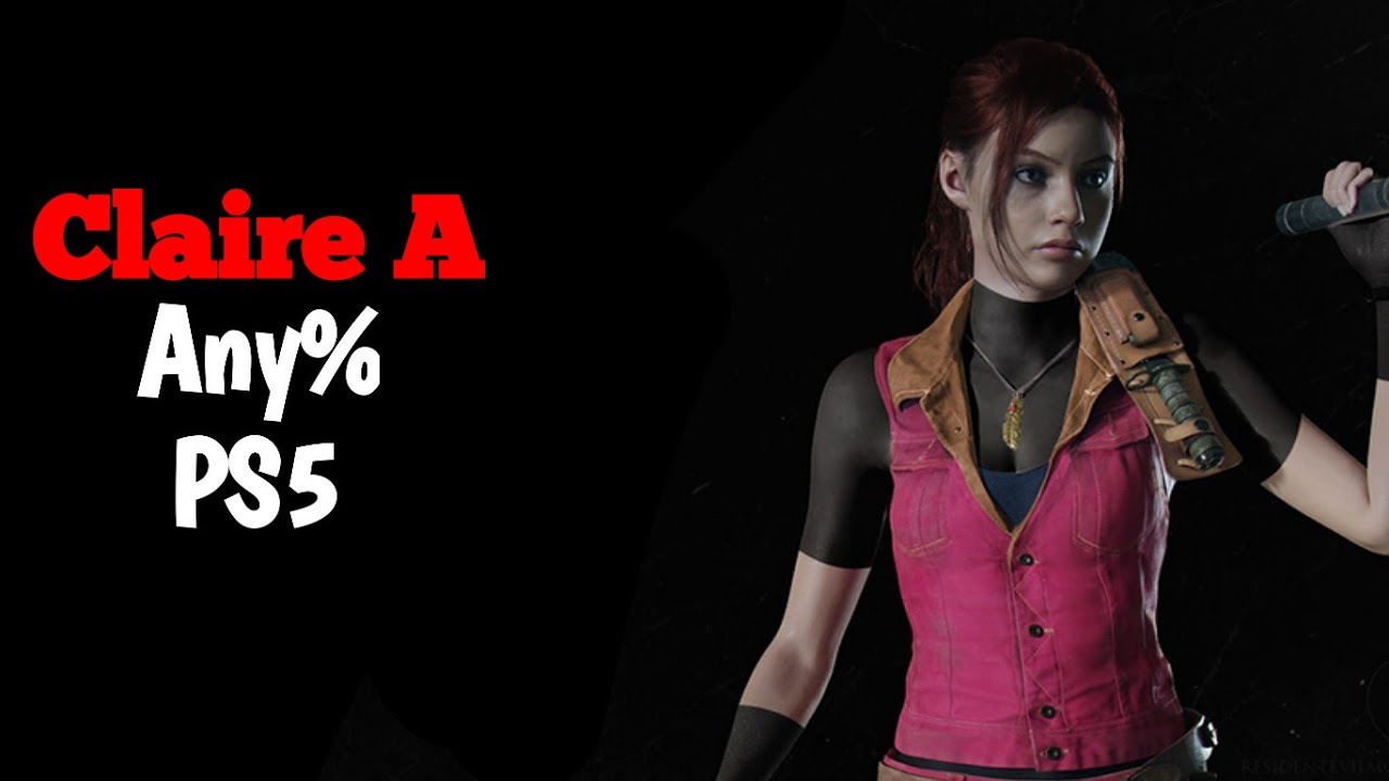 Claire A [Any%] speedrun 23:41 (WR/PS5)