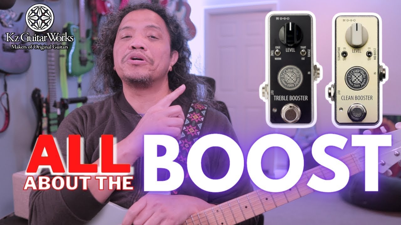 Идеальное усиление звука! Гитарные педали KZ Guitar Works Treble и Clean Booster
