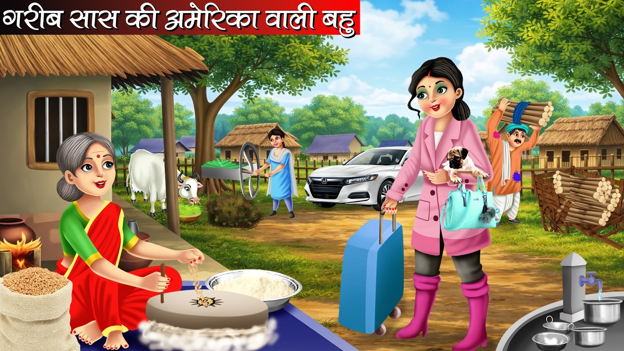 गरीब सास की अमेरिका वाली बहु | Garib Saas Ki America Wali Bahu | Hindi kahaniya | moral stories