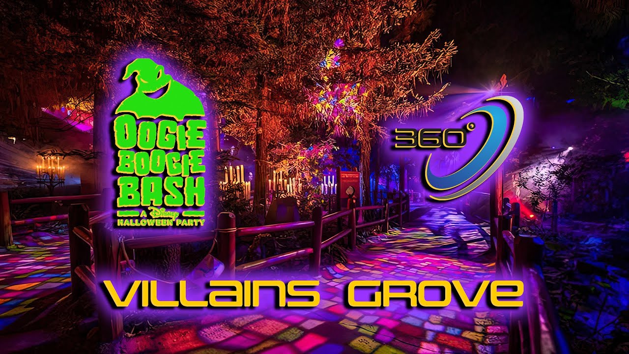 [FULL 360 POV][4K] VILLAINS GROVE AT OOGIE BOOGIE BASH - Complete Walkthrough