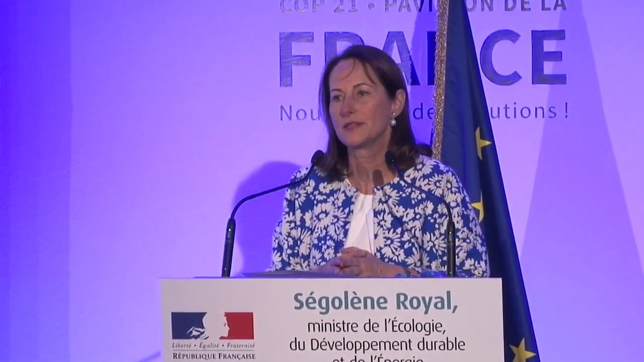 COP 21- Débat autour de la transition énergétique discours d'ouverture de Ségolène Royal