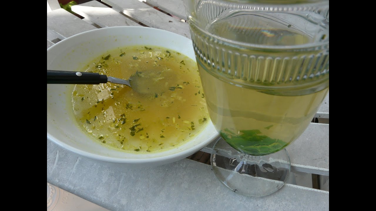 Natural Medicine - Poor Man's Health Care, Garlic Soup and Mint Honey Tea