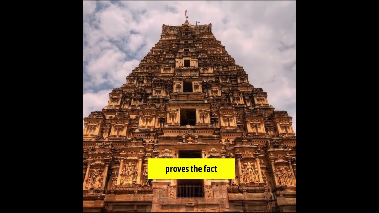 Hidden Science behind the mystery of Virupaksha temple #virupakshatemple #scientificfact #mystery