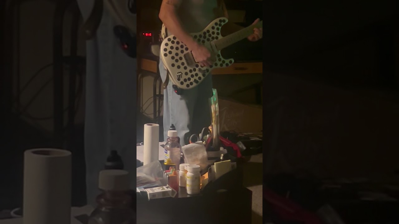 Hard Luck Craig & Trouble practice with Charvel 