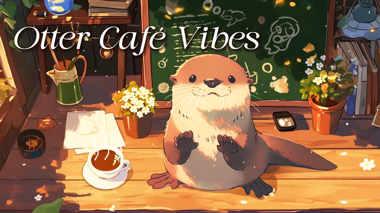 Cozy Café Ambience with Waffle | Study, Relax & Sip Coffee #lofihiphop  #coffeemusic #studymusic