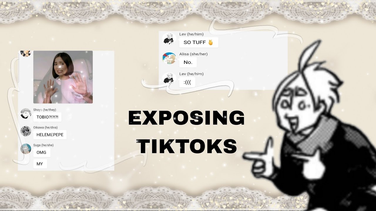 haikyuu texts | exposing tiktoks ! PART 5 