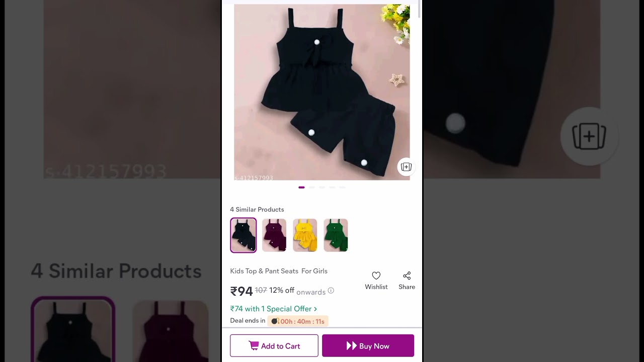 Black colour family dress below 1000rs in meesho app#dress #family #meesho #@onlineproduct2k