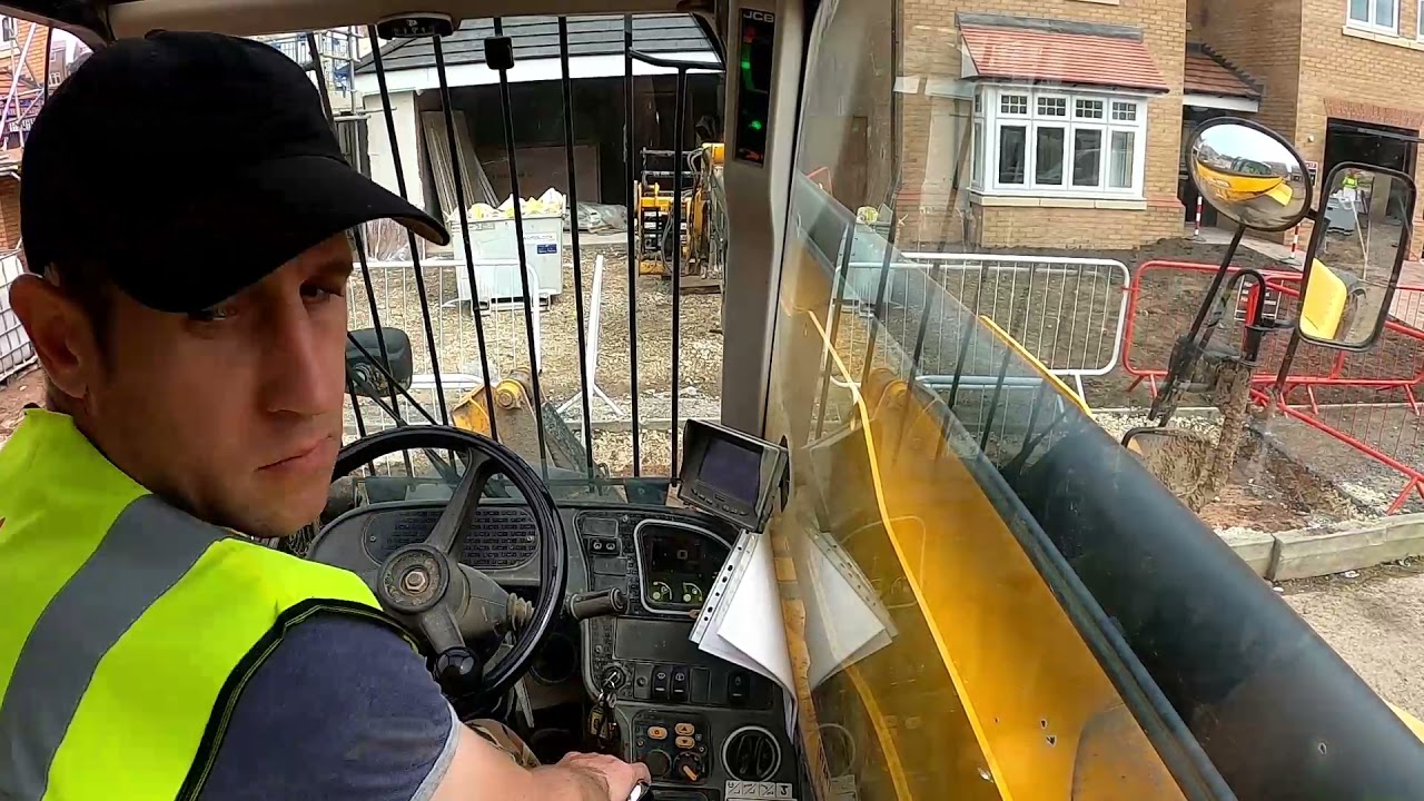Telehandler driving at work Time lapse Vlog ep #26