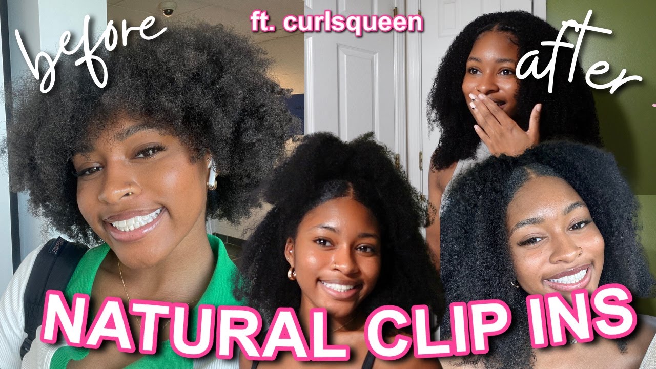 Trying Coarse Kinky Coily/4C Clip Ins For the 1st Time! ft.CurlsQueen