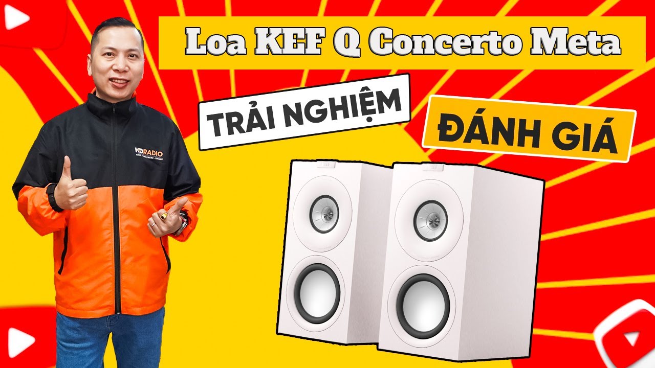 Review Chi Tiết Loa KEF Q Concerto Meta Mới Loa Bookshelf Hifi 3 Đường Tiếng Cực Hay với MAT vàUni-Q