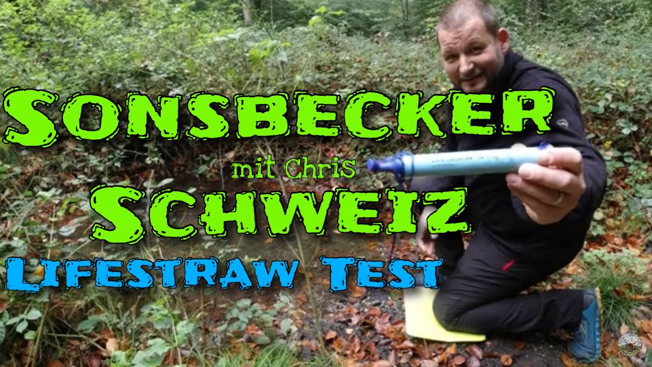 Sonsbecker Schweiz & Lifestraw Test mit Chris | Wasserfilter | wandern am Niederrhein