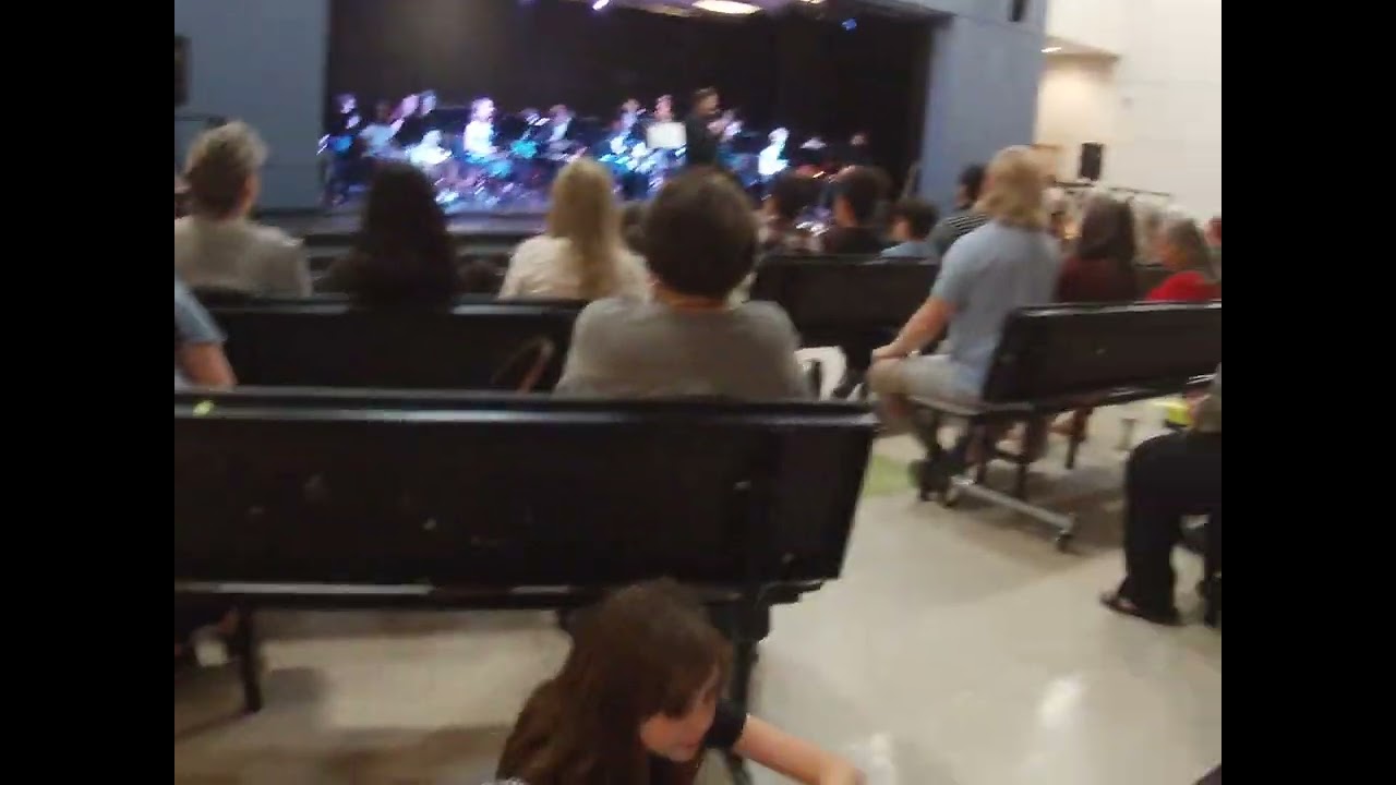 lyndsey's band concert