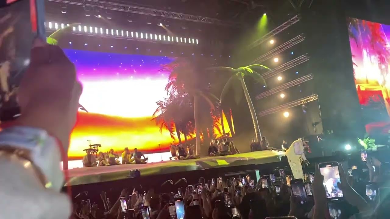 Me fui de Vacaciones BAD BUNNY 🐰🌴❤️ en concierto PERÚ 2022