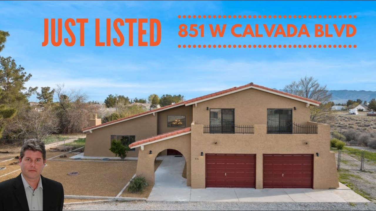 Just Listed, Highly Upgraded Pahrump, NV 4 Bdrm, 3 Bath, 1.14 acre lot 851 W Calvada Pahurump, NV